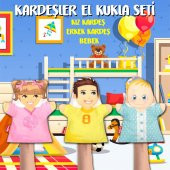3 Parça Tox Kardeşler El Kukla Set , Eğitici Oyuncak - 2