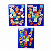 3 Set - 30 Parça Tox Evcil , Vahşi Hayvanlar ve Emojiler Parmak Kukla T772 T782 T106 - 6