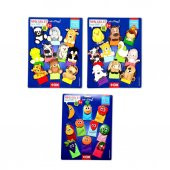 3 Set - 30 Parça Tox Evcil , Vahşi Hayvanlar ve Meyveler Parmak Kukla T771 T781 T105 - 4