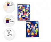 2 Set - 20 Parça Tox Taşıtlar ve Aile Bireyleri Parmak Kukla T751 T181 - 3