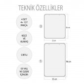 4 Set  127 Parça  İskelet , İç Organlar Sistemi , Takvim ve Duyguları Öğreniyorum Keçe Cırtlı Duvar Panoları , Eğitici Oyuncak - 3