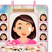 İngilizce Duyguları Öğreniyorum Keçe Cırtlı Duvar Panosu (Kız) , Eğitici Oyuncak thumbnail 7