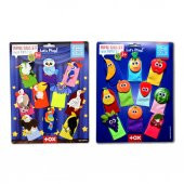 2 Set - 20 Parça Tox Meyveler ve Uçan Hayvanlar Parmak Kukla T105 T222 - 9