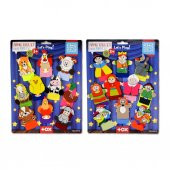 2 Set - 20 Parça Tox Masal Kahramanları ve Çiftlik Hayvanlar Parmak Kukla T225 T220 - 1
