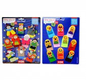 2 Set - 20 Parça Tox Emojiler ve Masal Kahramanları Parmak Kukla T225 T106 - 1