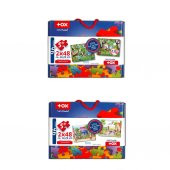 4 Set - 96 Parça Tox Baykuş ve Oyun Parkı 5+ Keçe Yapboz - 5 Yaş Puzzle T040 T017 - 3