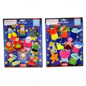 2 Set - 20 Parça Tox Masal Kahramanları ve Deniz Canlıları Parmak Kukla T221 T225 - 1