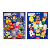 2 Set - 20 Parça Tox Masal Kahramanları ve Evcil Hayvanlar Parmak Kukla T771 T225 - 1