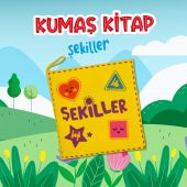 Tox Şekiller Kumaş Sessiz Kitap T395 - Bez Kitap , Eğitici Oyuncak , Yumuşak ve Hışırtılı - 2