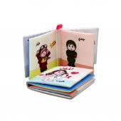 Tox Arapça Meslekler Kumaş Sessiz Kitap A112 - Bez Kitap , Eğitici Oyuncak , Yumuşak ve Hışırtılı - 8