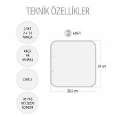 2 Set - 30 Parça Oturma Odası ve Mutfak Keçe Cırtlı Aktivite Sayfası - Çocuk Etkinlik , Eğitici Oyuncak - 4