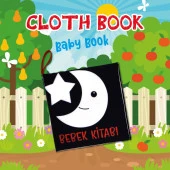 Tox Bebek Siyah-Beyaz Kumaş Sessiz Kitap T397 - Bez Kitap , Eğitici Oyuncak , Yumuşak ve Hışırtılı - 7