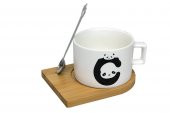 Kupa Panda Mıknatıslı Kaşıklı  MNK - 1