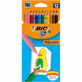 Bic Tropi Colors Kuru Boya 12 li - 1