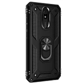 Xiaomi Redmi 8A Yüzüklü Tank Kılıf Siyah - 1
