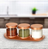 Bronz Baharat Seti Lüx 3lü Set - 2