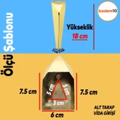 Harvey Lüks Mobilya Kanepe Tv Ünitesi Koltuk Ayağı 18 Cm Gold Altın Konsol Ayakları - 2