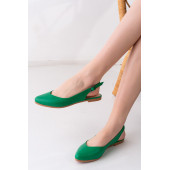 Kadın Misty Arkası Acık Sivri Burun Günlük Babet - 6