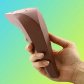 Harvey Lüks Mobilya Kanepe Tv Ünitesi Koltuk Ayağı 15 Cm Kahverengi Ahşap Desenli Baza Ayakları - 5
