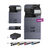 Kyocera Taskalfa 2554Ci A3 Renkli Çok Fonksiyonlu Yazıcı + Fotokopi - 1