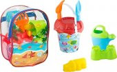 Dede Oyuncak Resimli Sırt Çantalı Plaj Set 03499 - 1