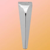 Harvey Lüks Mobilya Kanepe Tv Ünitesi Koltuk Ayağı 18 Cm Krom Konsol Ayakları thumbnail 6