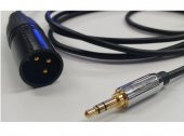 3.5 mm Stereo to XLR Erkek Kaliteli Kablo 1.5 Metre - 1