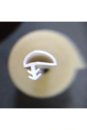 Contacal Ahşap Amerikan Kapı Kasa D Fitil Yandan Çift Tırnaklı 10 Metre Beyaz thumbnail 1