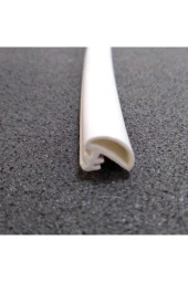 Contacal Ahşap Amerikan Kapı Kasa D Fitil Yandan Çift Tırnaklı 10 Metre Beyaz thumbnail 2