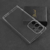 Galaxy S23 Ultra Kılıf Şeffaf İnce ve Esnek Süper Silikon Kılıf thumbnail 5