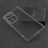 Galaxy S23 Ultra Kılıf Şeffaf İnce ve Esnek Süper Silikon Kılıf thumbnail 4