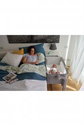 Chicco Next2Me Magic Anne Yanı Beşik Cool Grey - 5