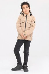 Benittokids Erkek Çocuk Mont Bej 51230B - 2