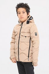 Benittokids Erkek Çocuk Mont Bej 51230B - 4