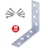 Aletçantam Mobilya Dolap Köşe L Gönye 15x55x55 Bağlantı - 10 Adet thumbnail 1