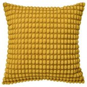 Kırlent Kılıfı Koyu Sarı-Hardal Renk MeridyenDukkan 50x50 cm Ev Tekstili - 1