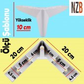 Lüks Mobilya Kanepe Sehpa Puf Koltuk Ayağı 10 cm Beyaz Baza Ayak - 2