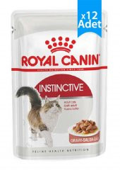 Royal Canin İnstinctive Gravy Pouch Yaş Kedi Maması 85 Gr x 12 adet - 1