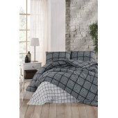 Tabu Home Hypnos Kareli Çift Kişilik Nevresim Takımı - 1