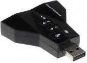 7 Kanal Mikrofon Destekli Çift Girişli Çevirici Harici Usb Ses Kartı - 2