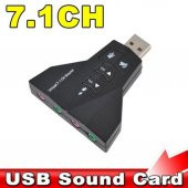 7 Kanal Mikrofon Destekli Çift Girişli Çevirici Harici Usb Ses Kartı - 5