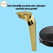 Repla Lüks Mobilya Kanepe Tv Ünitesi Koltuk Ayağı 23 Cm Gold Altın Konsol Ayakları - 2