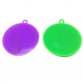 3B Trend Silikon Mutfak Bulaşık Yıkama Fırçası Tükenmeyen (2 Adet) - 2