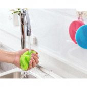 3B Trend Silikon Mutfak Bulaşık Yıkama Fırçası Tükenmeyen (2 Adet) - 6