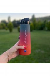 Life Is Good Tritan Matara 730 Ml-630 Cc Siyah-turuncu - 1