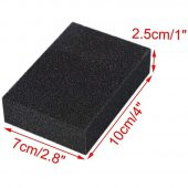 3B Trend Çok Amaçlı Siyah Sihirli Temizlik Süngeri 10 x 7 x 2,5 cm - 2