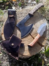 SürLaz Kamp Balta Outdoor Bıçak Kampçı Baltası 2 Parça Set - 1