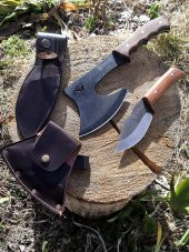 SürLaz Kamp Balta Outdoor Bıçak Kampçı Baltası 2 Parça Set - 2