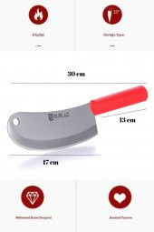 SürLaz Sürmene Mutfak Bıçak Seti Salata Bıçağı 5 Parça Set - 3