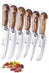 SürLaz Sürmene El Yapımı 6lı Mutfak Bıçak Seti - 1
